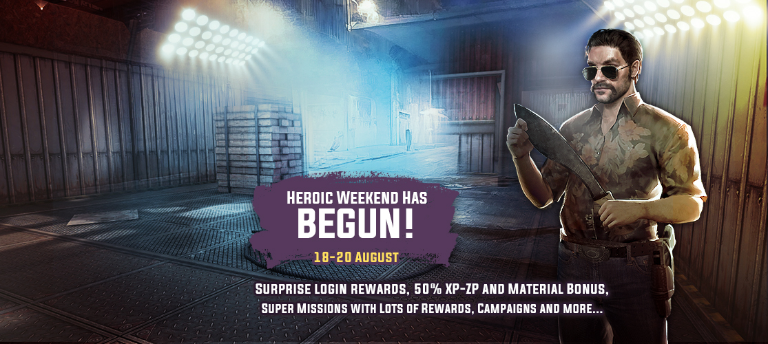 Heroic Weekend Has Begun!